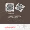 Розетка SAT TV Arte Milano 206.42-1.silver 206.42-1.silver - 2