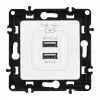 Розетка USB 2.1А+1А Arte Milano 217.46-1.white 217.46-1.white - 4