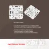 Розетка телефонная RJ11 Arte Milano 217.51-1.white 217.51-1.white - 2