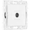 Розетка TV Arte Milano 217.43-1.white 217.43-1.white - 5