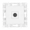 Розетка TV Arte Milano 217.43-1.white 217.43-1.white - 4
