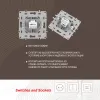 Розетка RJ45 Arte Milano 217.45-1.silver 217.45-1.silver - 2