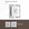 Розетка RJ45 Arte Milano 217.45-1.silver 217.45-1.silver - 1