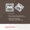 Розетка RJ45 Arte Milano 217.45-2.silver 217.45-2.silver - 2