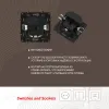Розетка с заземлением, шторками + 2 USB Arte Milano 217.47-1.shampan 217.47-1.shampan - 2