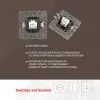 Розетка телефонная RJ11 Arte Milano 217.51-1.shampan 217.51-1.shampan - 2