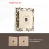 Розетка TV Arte Milano 217.43-1.shampan 217.43-1.shampan - 1