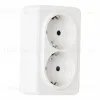 Розетка двойная с заземлением Arte Milano 310.40-2.white 310.40-2.white - 1