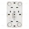 Розетка двойная с заземлением Arte Milano 310.40-2.white 310.40-2.white - 4