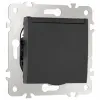 Розетка с заземлением, шторками и защитной крышкой Arte Milano 203.41-1.black 203.41-1.black - 9