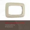 Розетка двойная с заземлением Arte Milano 205.40-2.shampan 205.40-2.shampan - 4