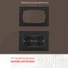 Розетка двойная с заземлением Arte Milano 206.40-2.black 206.40-2.black - 3