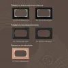 Розетка двойная с заземлением Arte Milano 203.40-2.black 203.40-2.black - 3