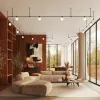 Трековый магнитный светильник Maytoni Luna TR208-1-5W3K-B TR208-1-5W3K-B - 2