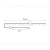Гирлянда Роса Uniel ULD-S3000-300/DGA WARM WHITE IP20 DEW UL-00012083 ULD-S3000-300/DGA WARM WHITE IP20 DEW - 12