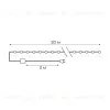 Гирлянда Роса Uniel ULD-S2000-200/DGA WHITE IP20 DEW UL-00012078 ULD-S2000-200/DGA WHITE IP20 DEW - 11