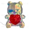 Светодиодная фигура Uniel ULD-R508 USB BEAR WITH HEART UL-00012217 ULD-R508 USB BEAR WITH HEART - 1