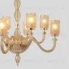 Подвесная люстра Crystal Lux SILVESTRO SP8 AMBER SILVESTRO SP8 AMBER - 3