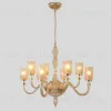 Подвесная люстра Crystal Lux SILVESTRO SP8 AMBER SILVESTRO SP8 AMBER - 1
