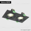 Встраиваемый светильник Crystal Lux CLT 002C2 BL V2 CLT 002C2 BL V2 - 2