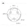 Ландшафтный светильник Arlight LGD-CASTELLO-BOLL-H1200-20W Warm3500-MIX 047686 047686 - 7