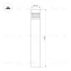 Ландшафтный светильник Arlight LGD-FRESNEL-BOLL-H1000-20W Warm3500-MIX 047687 047687 - 7