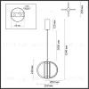 Подвесной светильник Odeon Light Toscana 5447/12L 5447/12L - 5