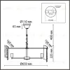 Подвесная люстра Lumion Dandy 6594/8 6594/8 - 4