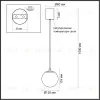 Подвесной светильник Odeon Light Marbella 6685/8L 6685/8L - 5