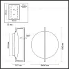 Настенно-потолочный светильник Odeon Light Lunar 7016/20WL 7016/20WL - 5