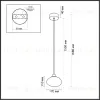 Подвесной светильник Odeon Light Mela 7044/4L 7044/4L - 4