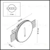 Подсветка для лестниц и ступеней Odeon Light Gips 7081/3WL 7081/3WL - 5