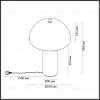 Настольная лампа Odeon Light Rufina 7089/2T 7089/2T - 6