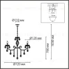 Подвесная люстра Lumion Linn 8190/8 8190/8 - 7
