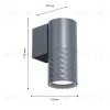 Уличный настенный светильник Favourite Bonum 4660-1W 4660-1W - 3