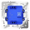 Выключатель одноклавишный с подсветкой Voltum S70 VLS010201 (белый глянцевый) VLS010201 - 6