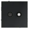 Розетка телевизионная Voltum S70 VLS060407 (графит) VLS060407 - 1