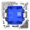 Выключатель с самовозвратом двухклавишный Voltum S70 VLS020604 (шелк) VLS020604 - 5