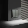 Выключатель с самовозвратом двухклавишный Voltum S70 VLS020606 (титан) VLS020606 - 4