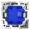 Выключатель с самовозвратом двухклавишный Voltum S70 VLS020606 (титан) VLS020606 - 6