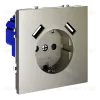 Розетка с USB, А+А Voltum S70 VLS040404 (шелк) VLS040404 - 4