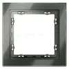 Рамка на 1 пост Voltum S70 VLS110106 (титан, стекло) VLS110106 - 1