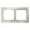 Рамка на 2 поста Voltum S70 VLS110203 (кашемир, стекло) VLS110203 - 1
