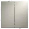 Проходной переключатель двухклавишный Voltum S70 VLS020303 (кашемир) VLS020303 - 1