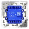 Проходной переключатель двухклавишный с подсветкой Voltum S70 VLS020405 (сталь) VLS020405 - 6