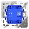 Выключатель двухклавишный Voltum S70 VLS020104 (шелк) VLS020104 - 5