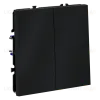 Выключатель двухклавишный Voltum S70 VLS020107 (графит) VLS020107 - 4