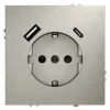 Розетка с USB, A+C Voltum S70 VLS040503 (кашемир) VLS040503 - 1