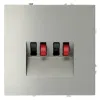 Розетка акустическая Voltum S70 VLS060305 (сталь) VLS060305 - 1