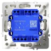 Проходной переключатель двухклавишный Voltum S70 VLS020304 (шелк) VLS020304 - 5